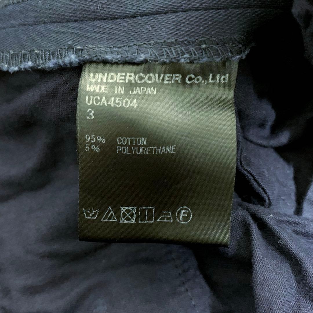 ［UNDERCOVER］多切替ストレッチスリムスラックス アンダーカバー