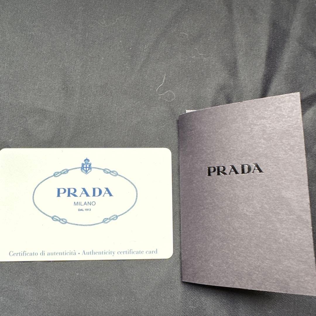 プラダ サフィアーノ2wayバッグ ブラック 黒 PRADA ミラノ本店購入