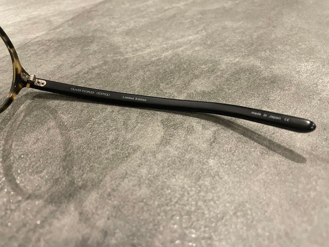OLIVER PEOPLES オリバーピープルズ　メガネ　度無し　雅　日本製