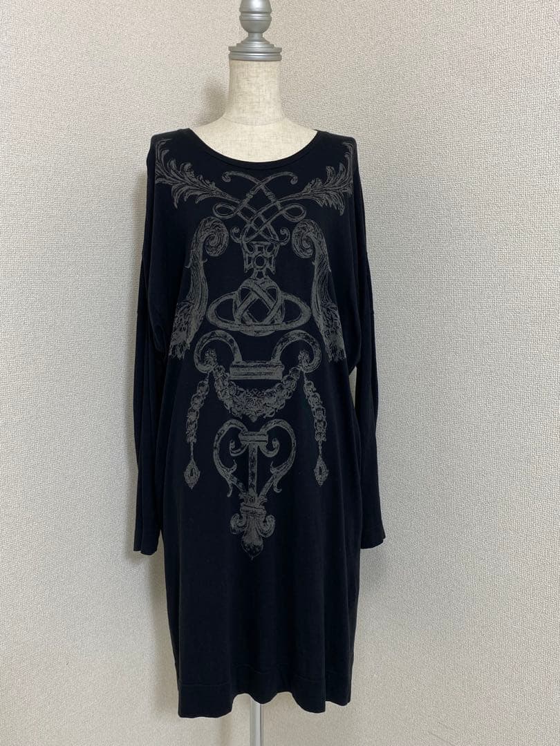 9185.Vivienne Westwood ドルマン ロングカットソー オーブ