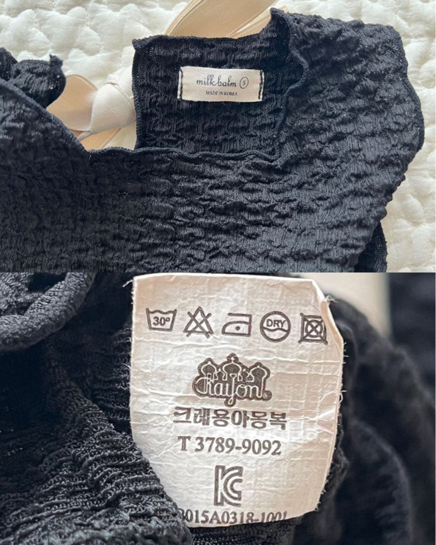 milk balm ロンパース　６着セット　2024SS 半袖　韓国　子供服