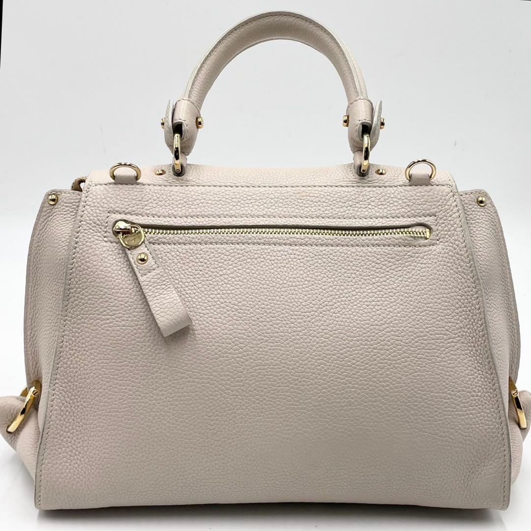 超極美品● フェラガモ ハンドバッグ ソフィア ガンチーニ 金具 レザー