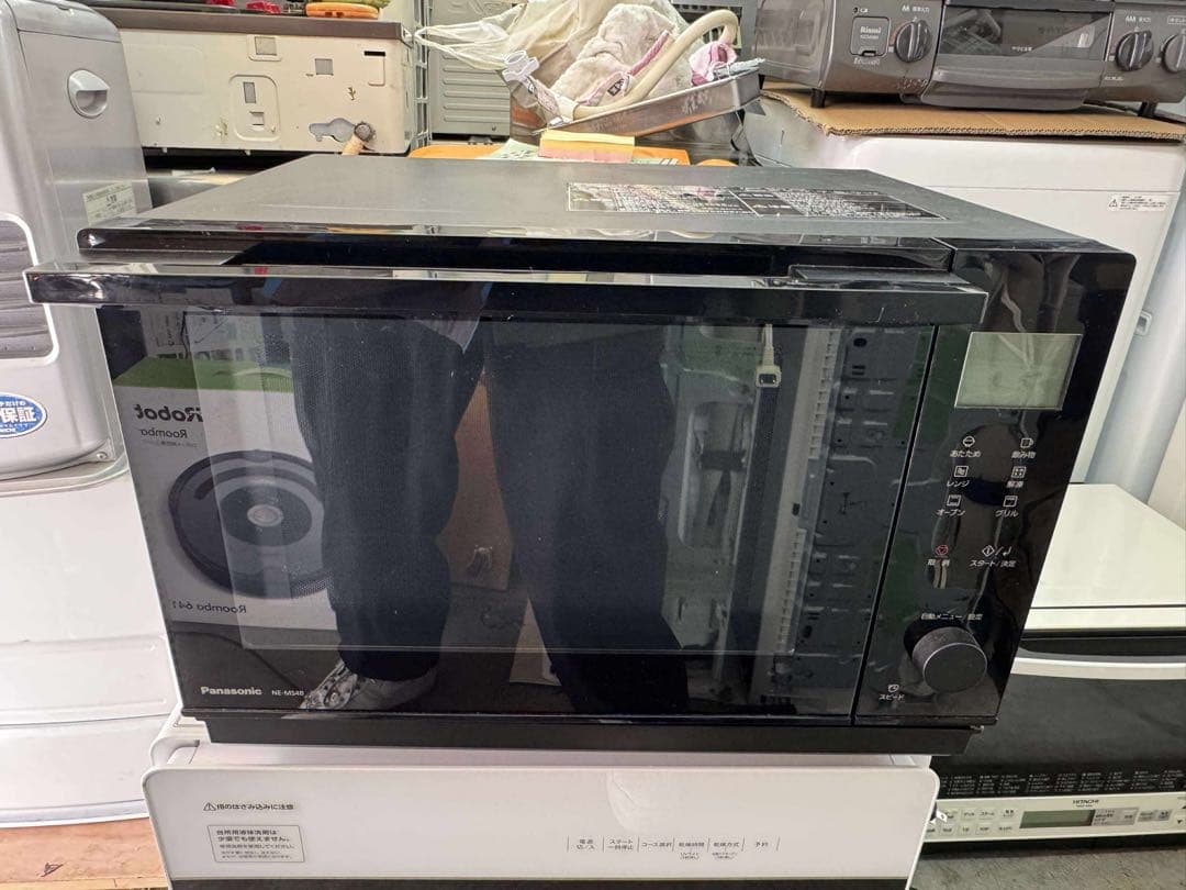 Panasonic オーブンレンジ NE-MS4B-K 2023年製 1000W