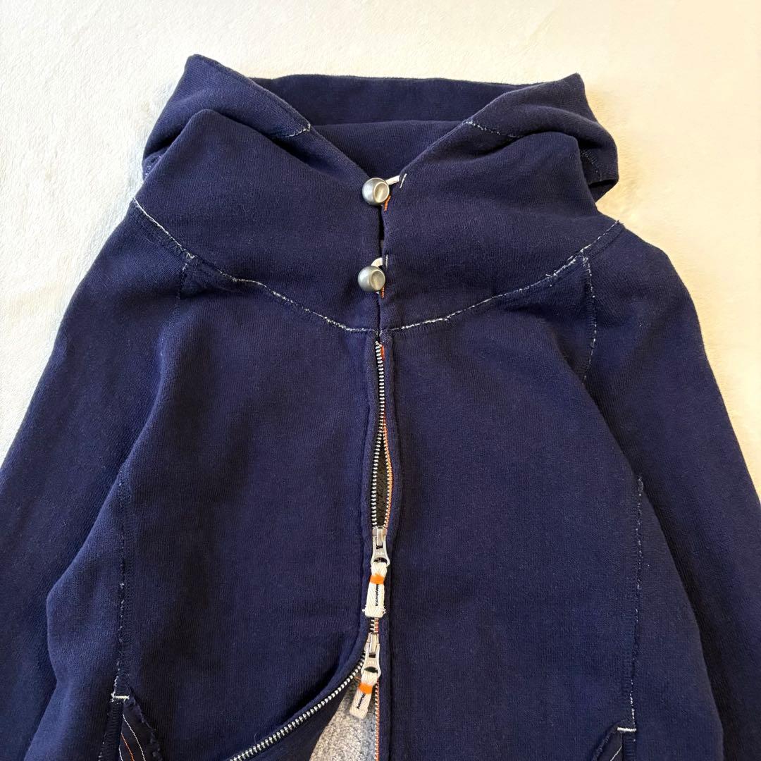 風華 パラスパレス vm ヴーム ダブルジップ パーカー ふわふわ