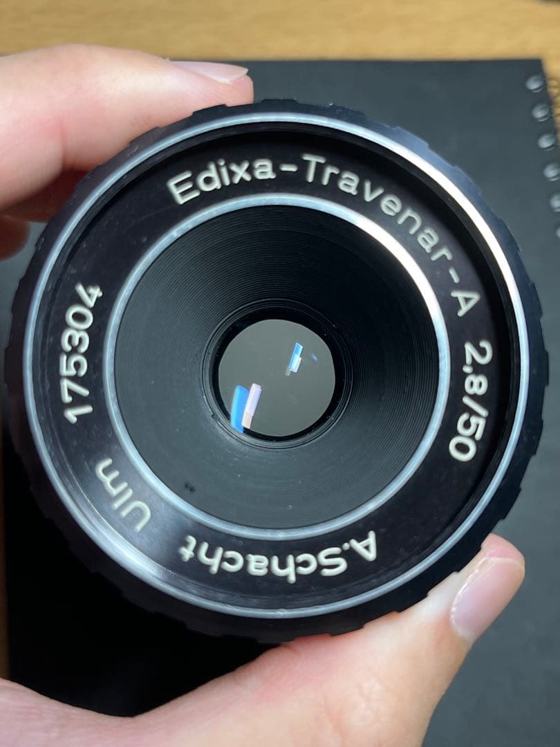 A.Schacht Edixa-Travenar-A 2.8/50 シャハト