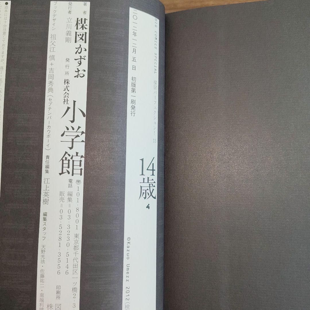 14歳 楳図かずお 1〜4全巻セット 初版