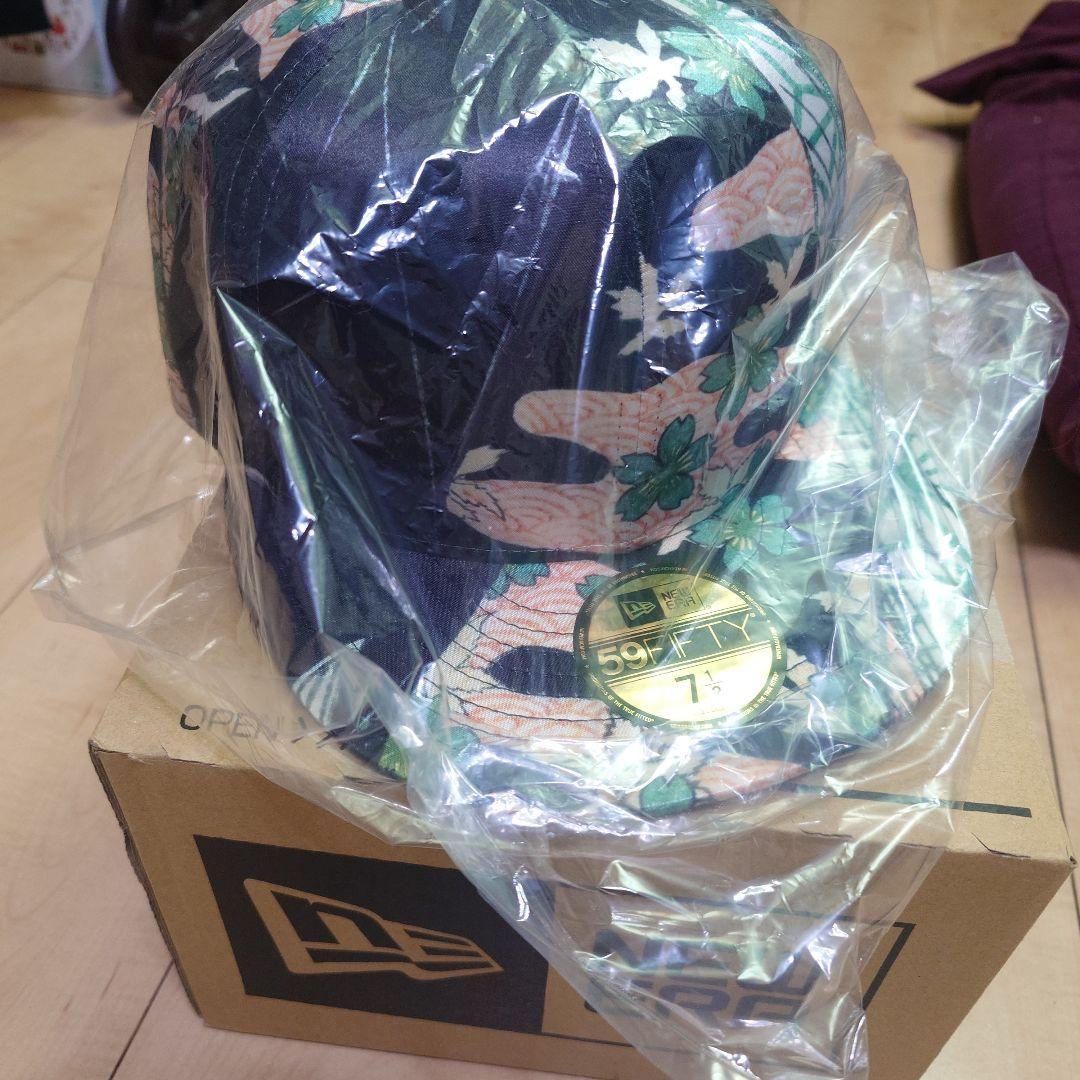 新品　New Era 喜多川歌麿　7 1/2 キャップ　東京国立博物館