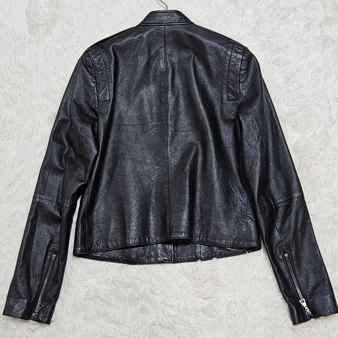 セオリー　ライダースジャケット　シングル　ラムレザー　BAVEWICK.L　S