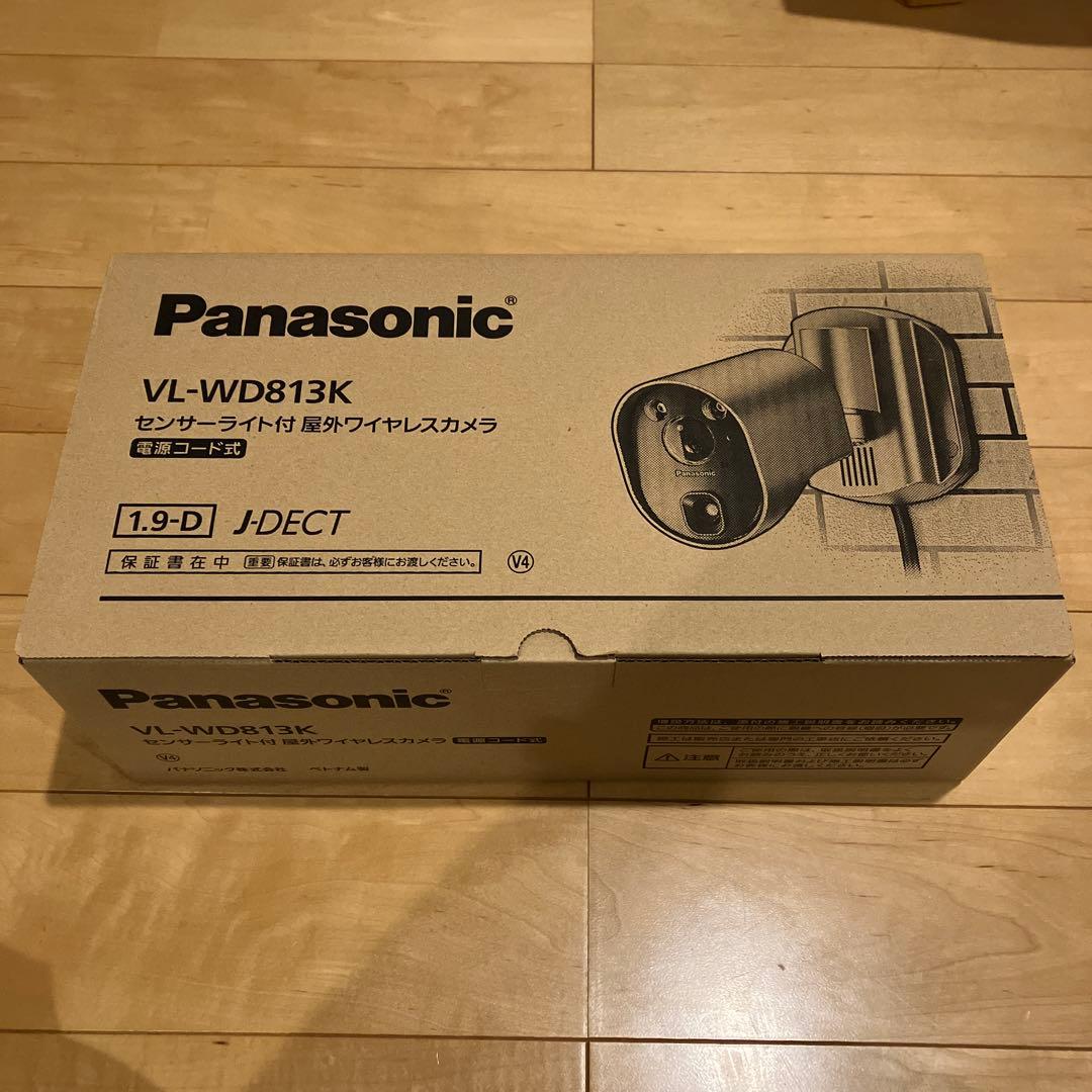 Panasonic VL-WD813K 屋外ワイヤレスカメラ
