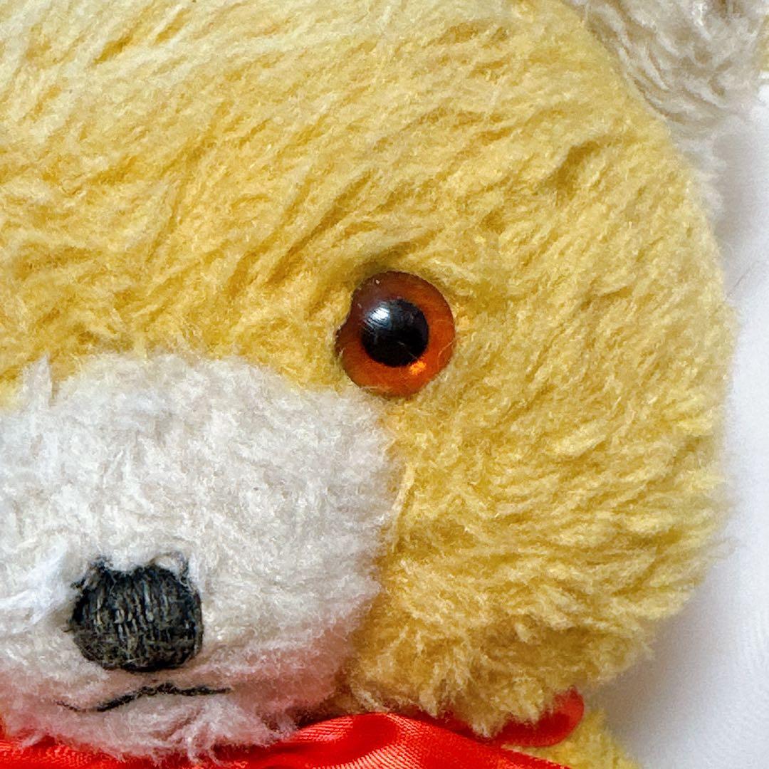 まんまる君 様✨希少✨❤️黄色いにっこりペディグリーベア❤️アンティークテディベア