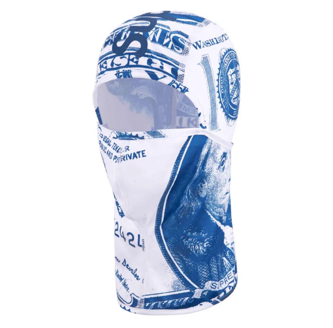 supreme Lightweight Balaclava Money 白青