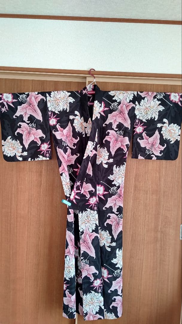 撫松庵　浴衣 セオアルファ 試着のみ　裄丈６８　身丈１６７