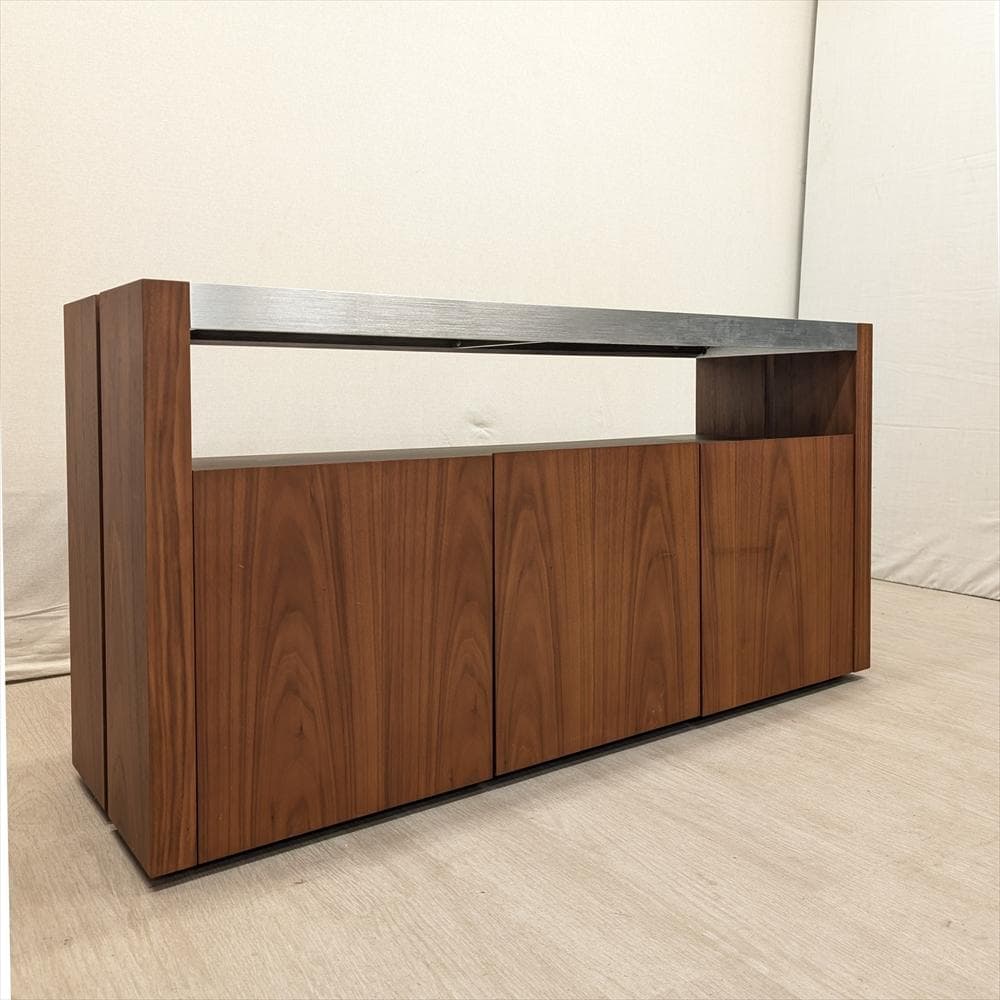 アルモニア　アイカ　ウォールナット　サイドボード　飾り棚　キャビネット　リビング