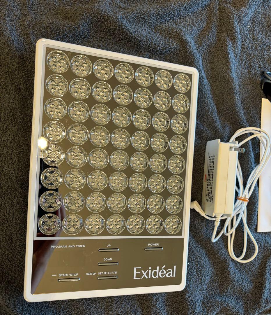 Exidéal LED美顔器 64個LED サングラス付き