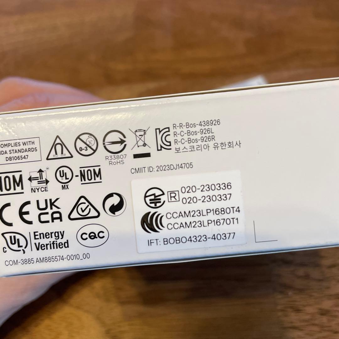 【動作確認のみ】BOSE ULTRA OPEN EARBUDS ホワイト