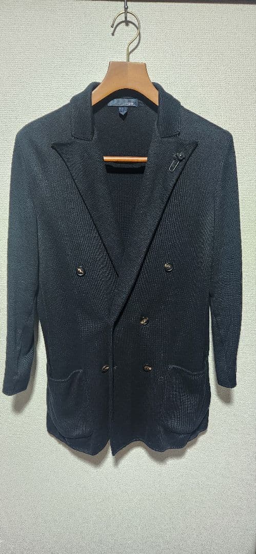 LARDINI ニットジャケット S、タリアトーレ ジャケット DAKAR 44