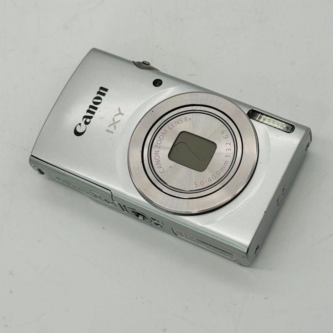【動作確認済】Canon IXY 200 シルバー 光学8倍ズーム
