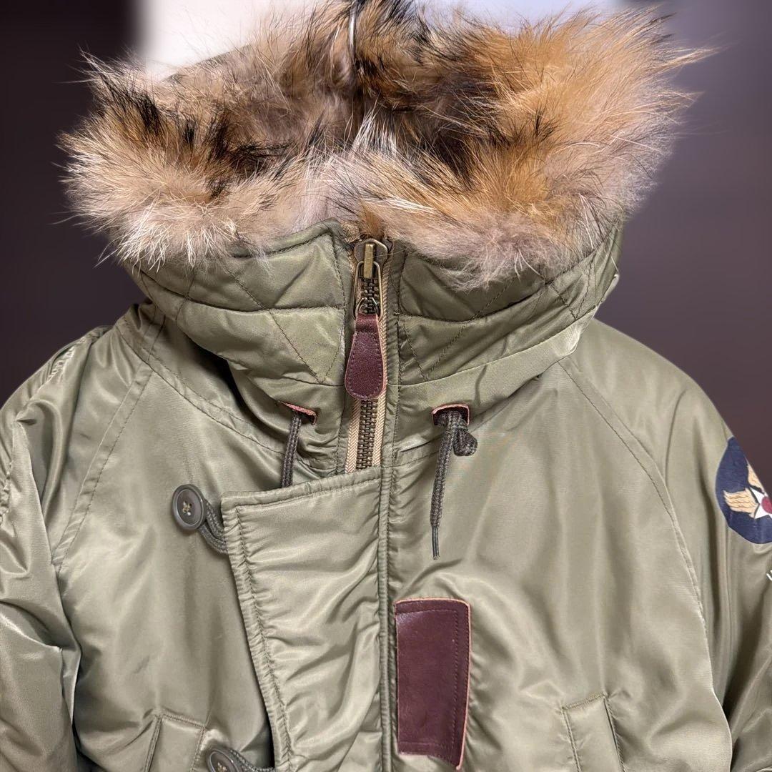 美品着用2.3回　ワイパーインクN-3ジャケット