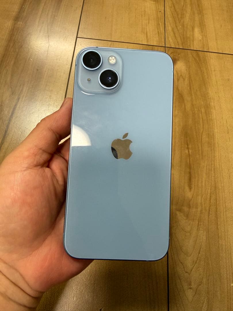 iPhone14 128GB ブルー 中国版 SIMフリー デュアルSIM 美品