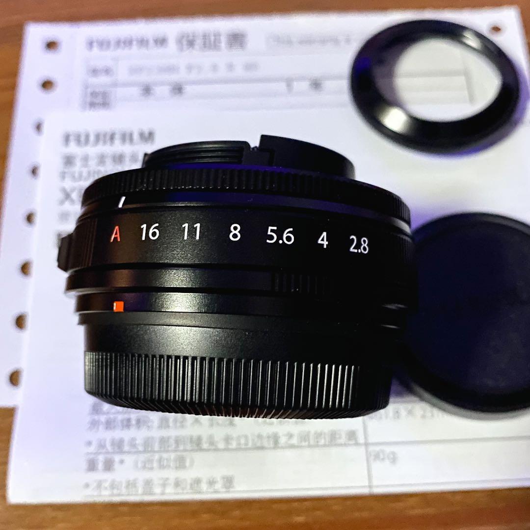 FUJIFILM XF23mm f2.8 R WR 中古品 レンズ X-E5