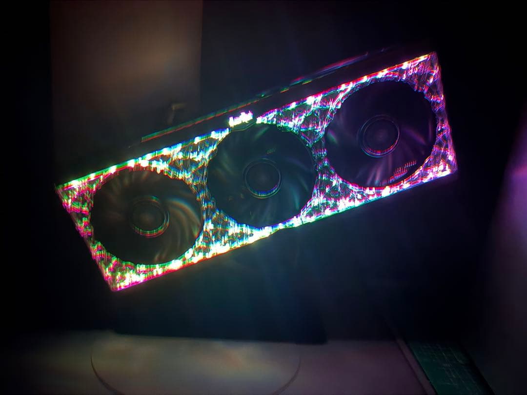 Palit RTX 4090 Gamerock インテリア APP操作／音に反応