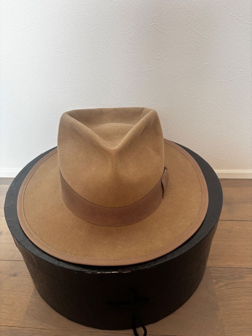 H*o様 THE FAT HATTER フェルトハット ベージュ
