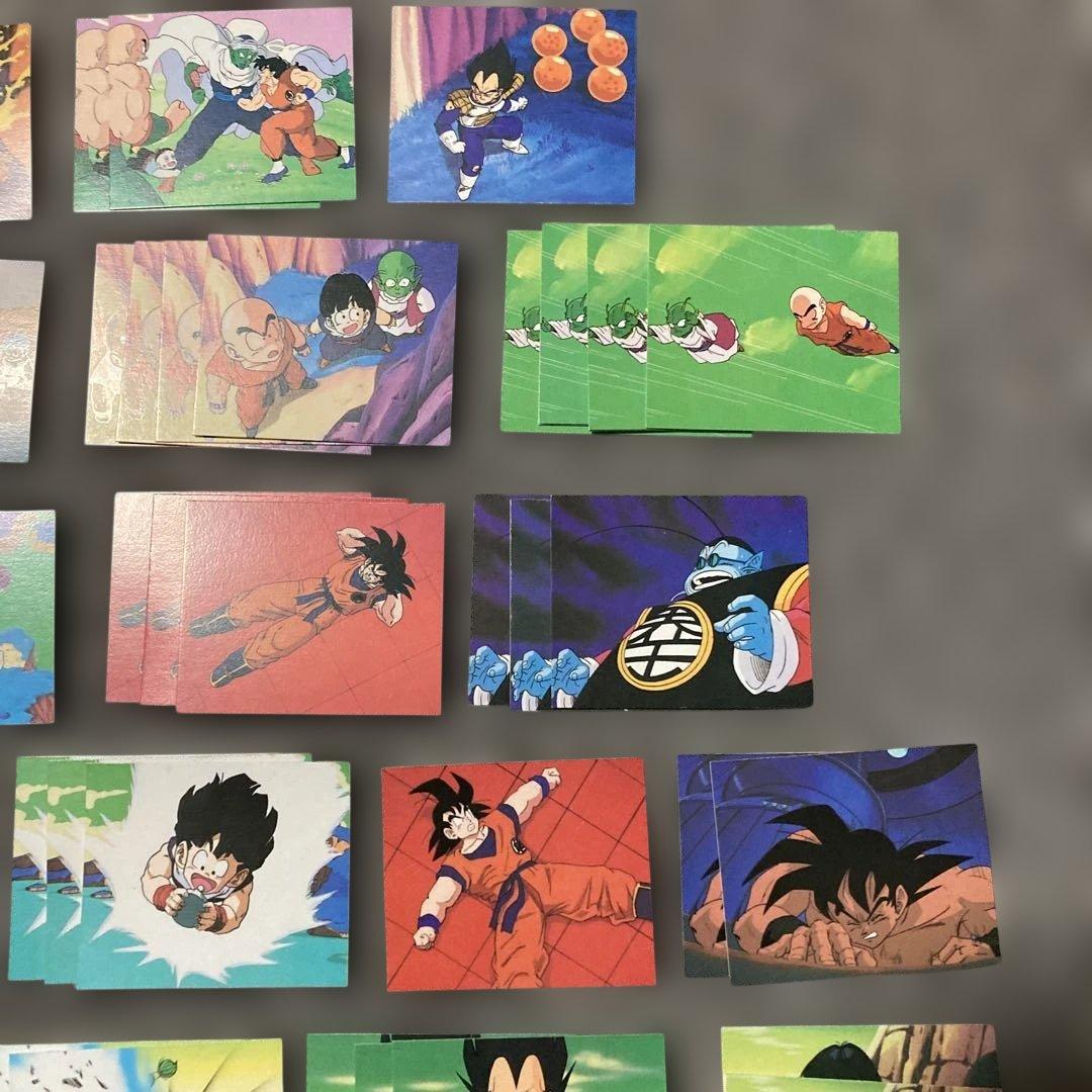 【希少品】ドラゴンボールZアマダ カードセット 158枚 原画絵 昭和レトロ