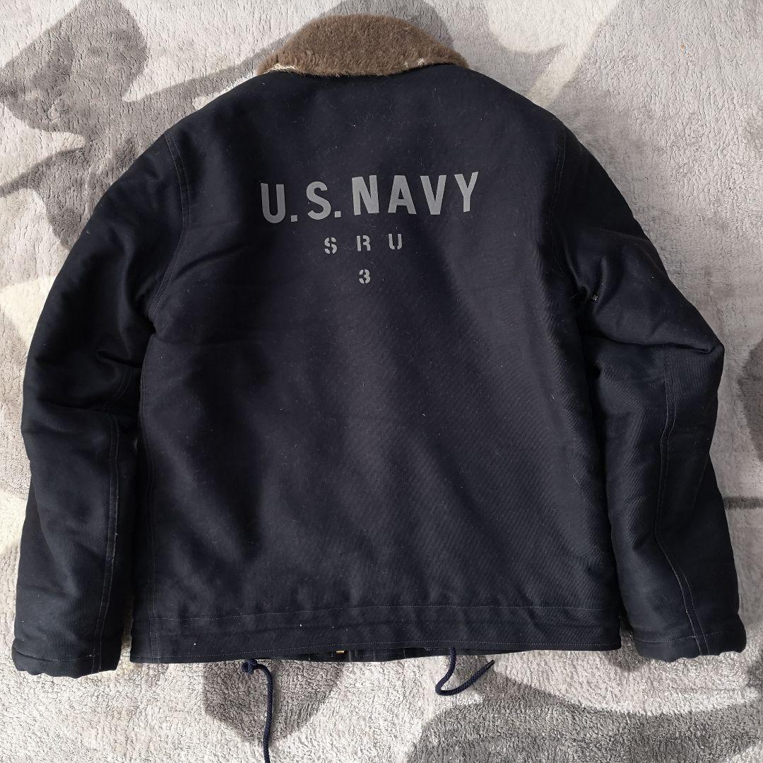 特価　CCマスターズ　フェローズ　N-1 デッキジャケット ネイビー M　38