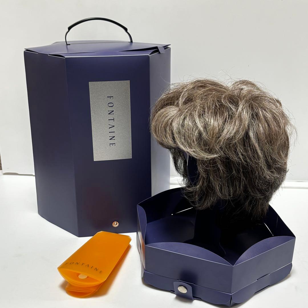 フォンテーヌvalan VM33 W60 グレーヘア　ウィッグ