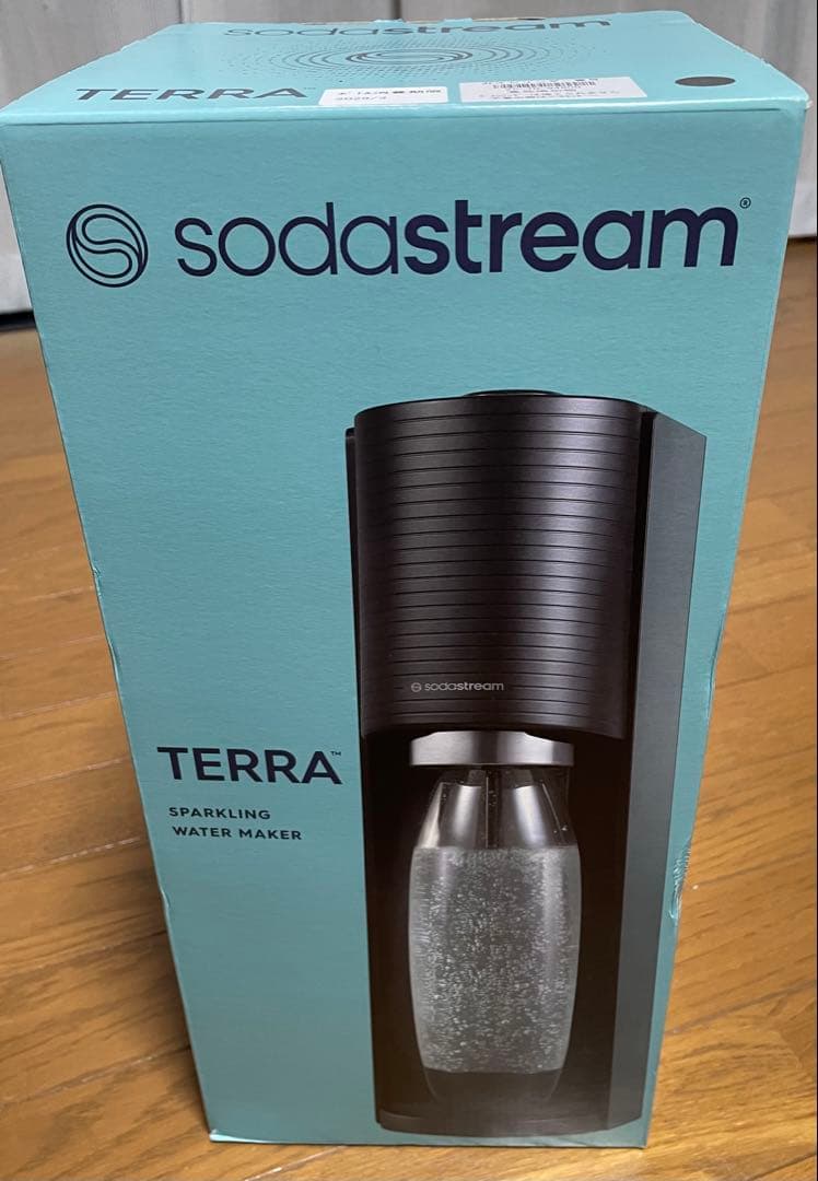 ⭐️新品　ソーダストリーム TERRA SSM1101 ブラック　保証書あり⭐️
