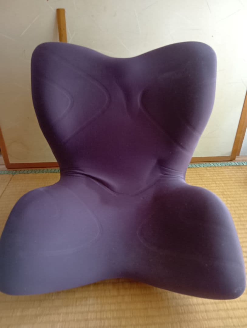 茶色 人間工学クッションチェア