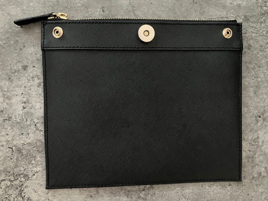 【美品✨オールレザー/A4サイズ】アニエスベー　トートバッグ　ビジネス　黒