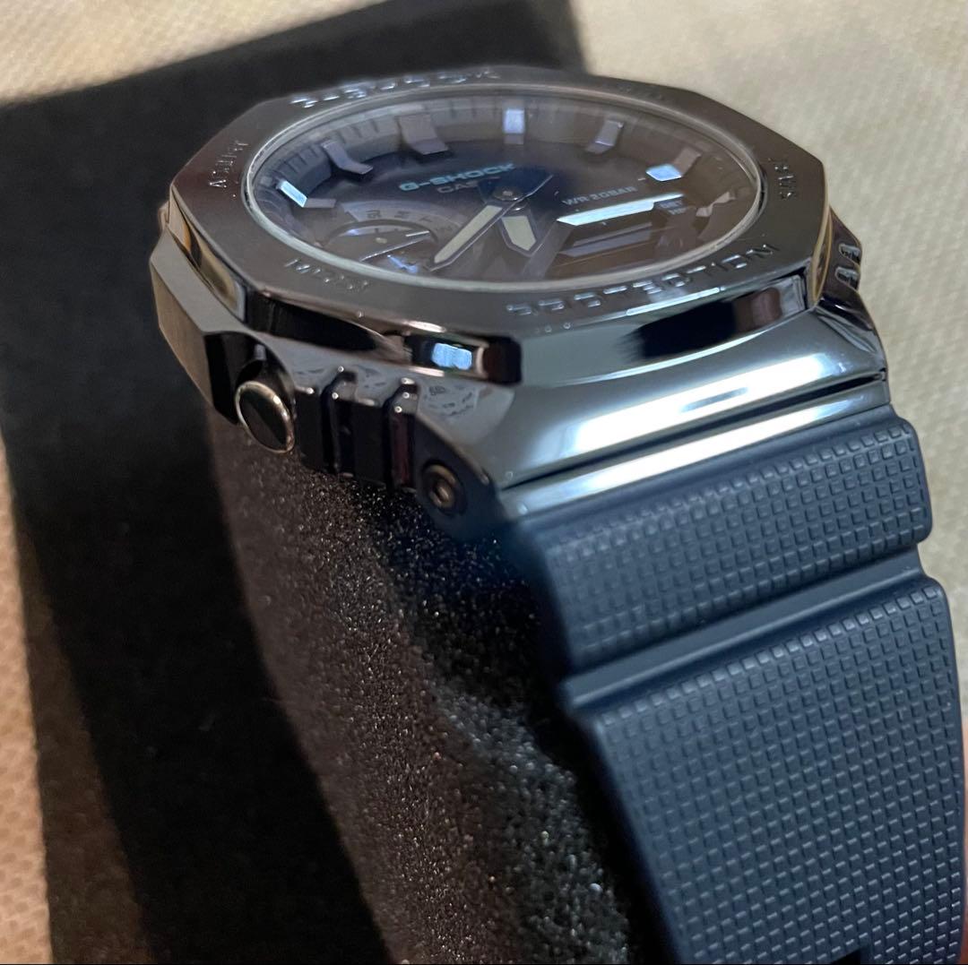 G-SHOCK メタルカバードGM-2100N-2AJF ネイビー