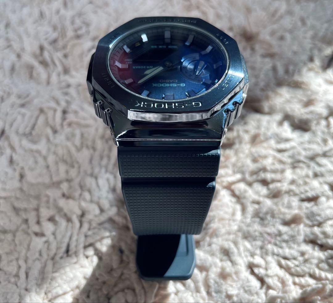 G-SHOCK メタルカバードGM-2100N-2AJF ネイビー