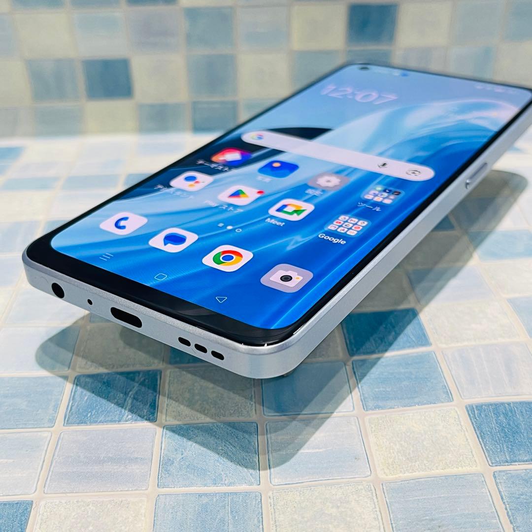 SIMフリー OPPO Reno7 A 128GB ドリームブルー 電池良好
