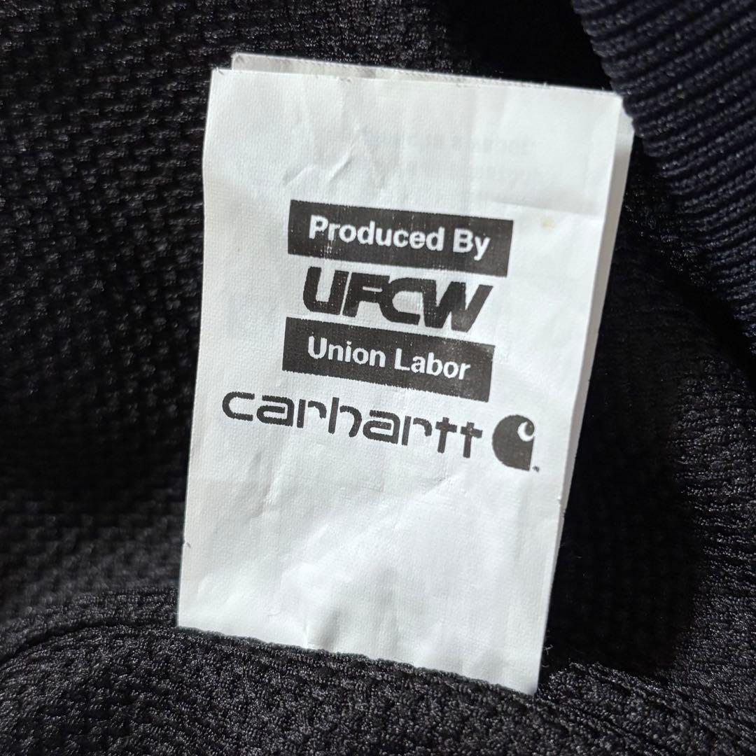 美品 USA製 カーハート アクティブ ジャケット パーカー M ネイビー 紺