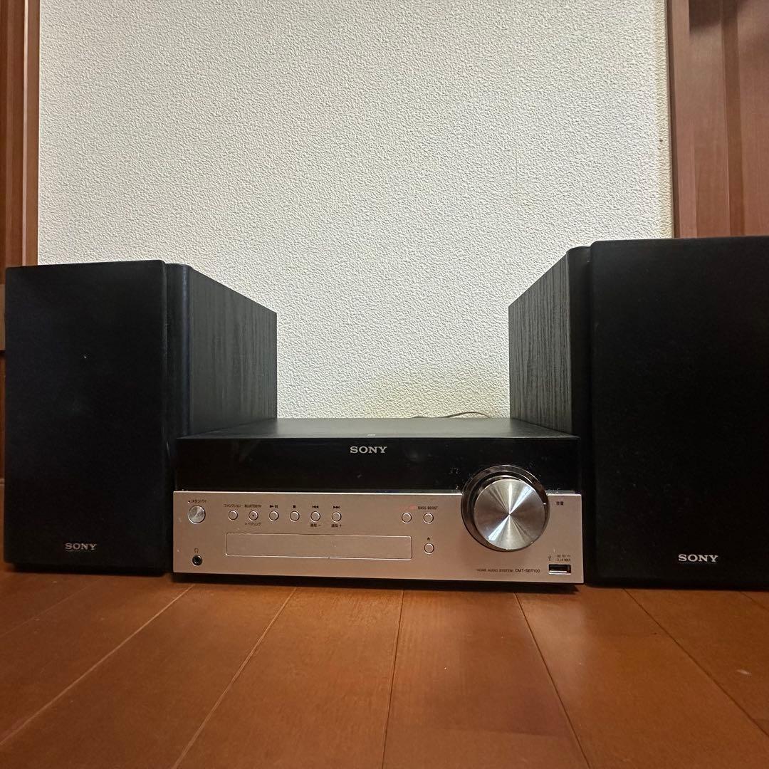 SONY sony cmt-sbt100 ミニコンポ USBポート搭載