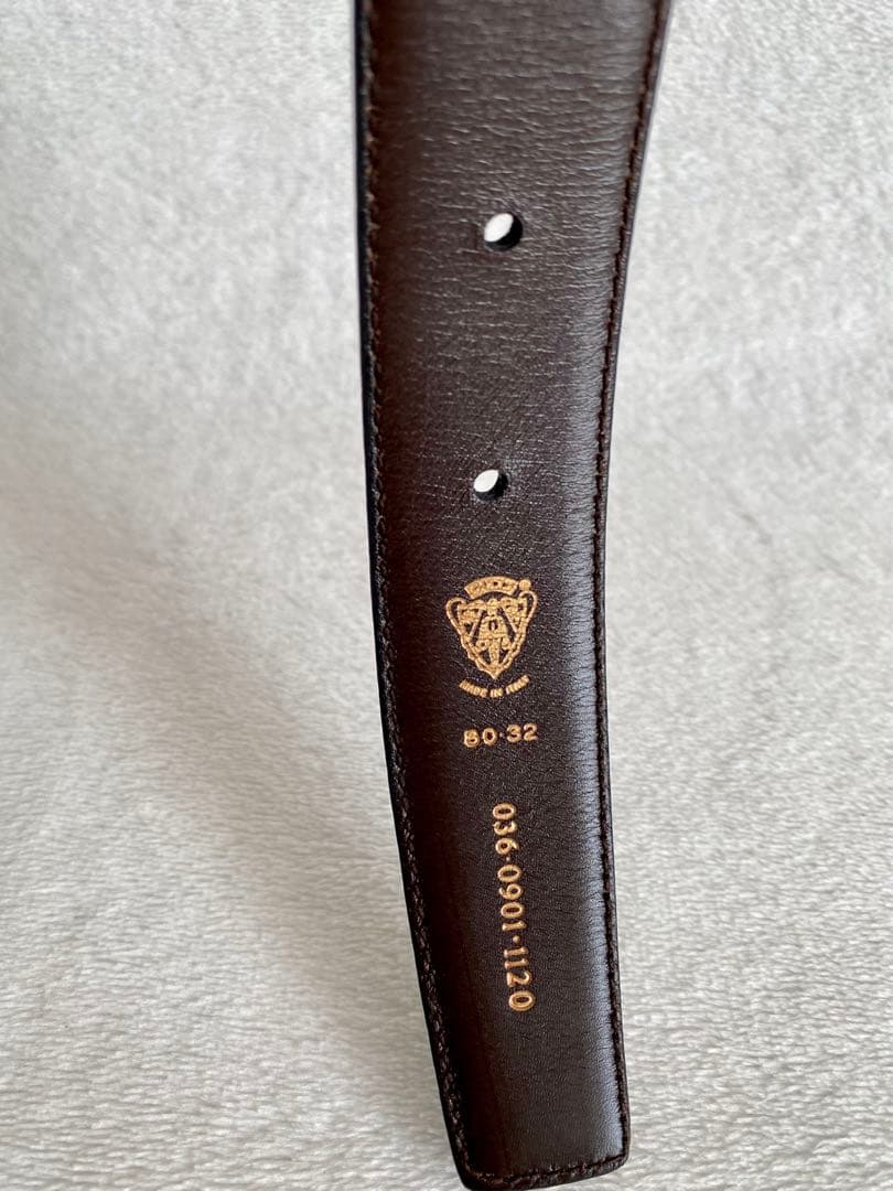 GUCCI グッチ オールドグッチ GGバックル ベルト レザー 革 ブラック