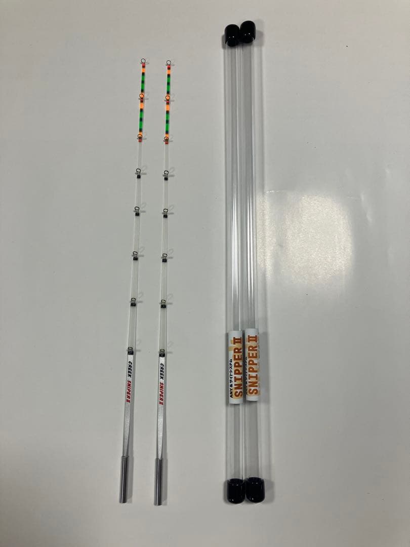 美品　ワカサギ穂先　釣り工房　クリーク　SNIPPER II 2本