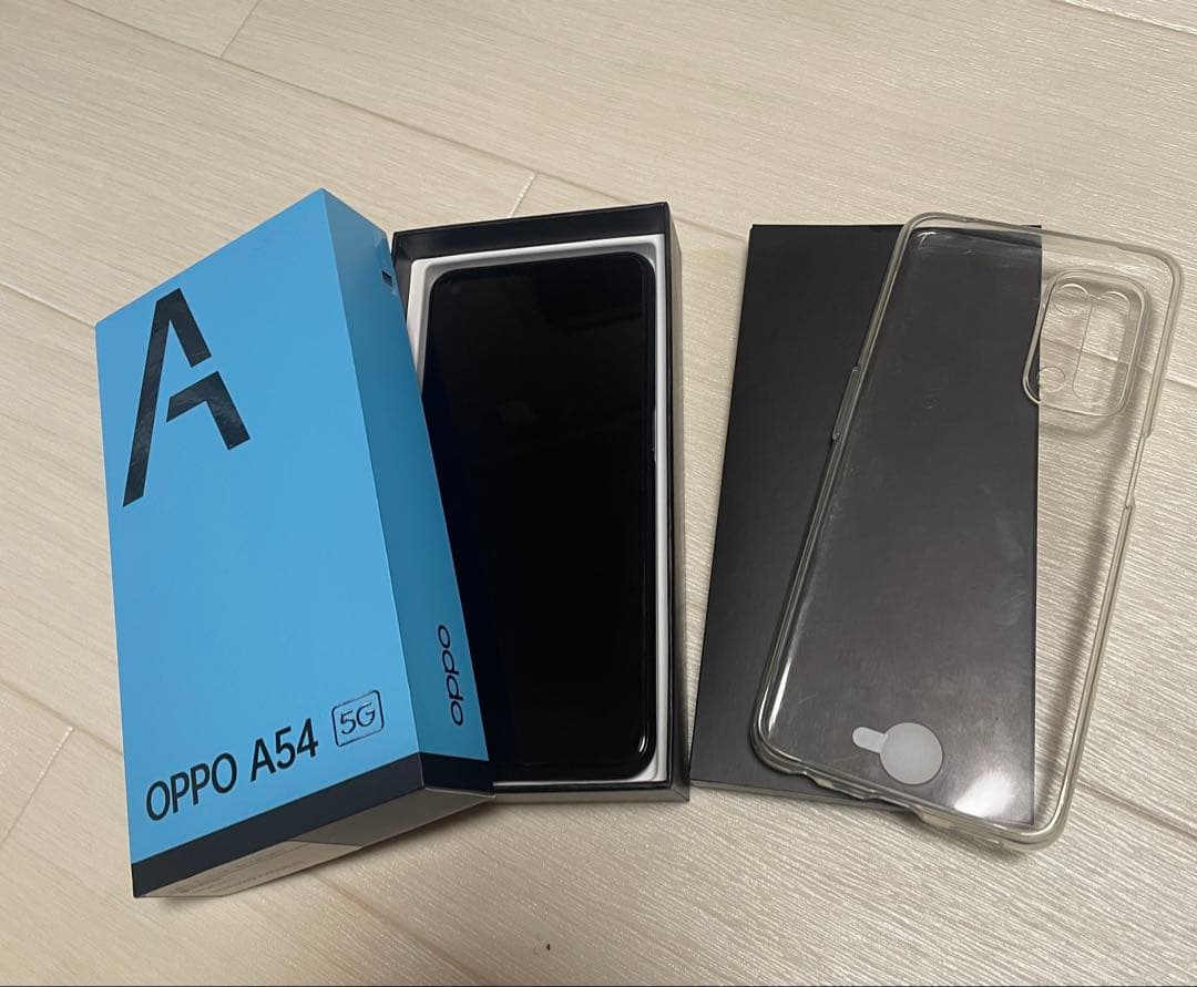 OPPO A54 5G 本体＋付属品　 ネットワーク利用制限○
