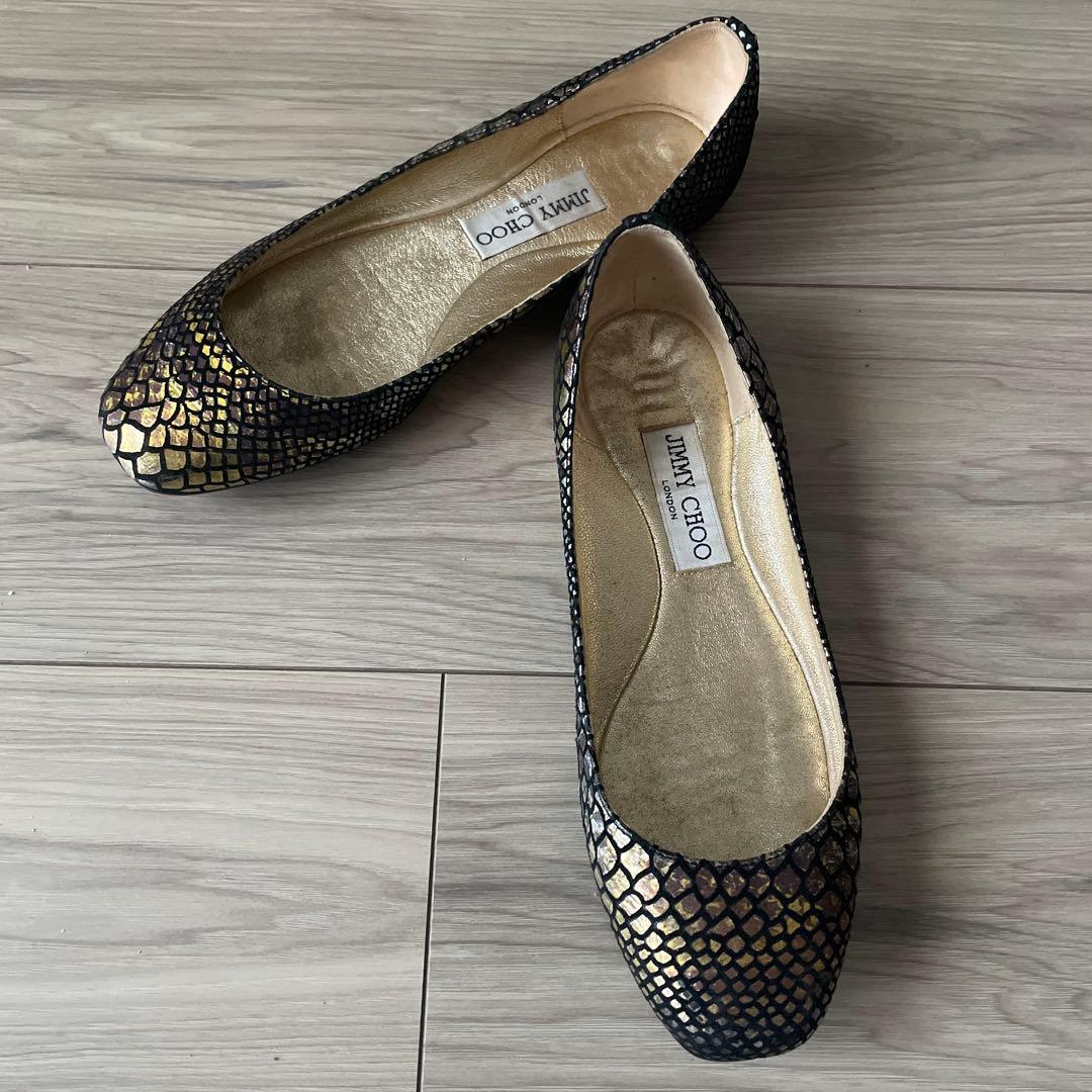 【 さばおさん専用】JIMMY CHOO フラットシューズ