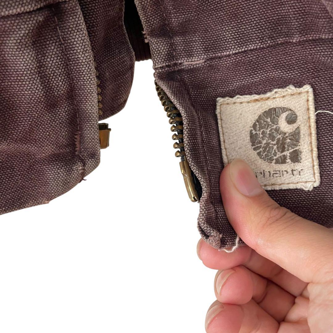 激レアカラー カーハート サンタフェ ジャケット バーガンディ 80s