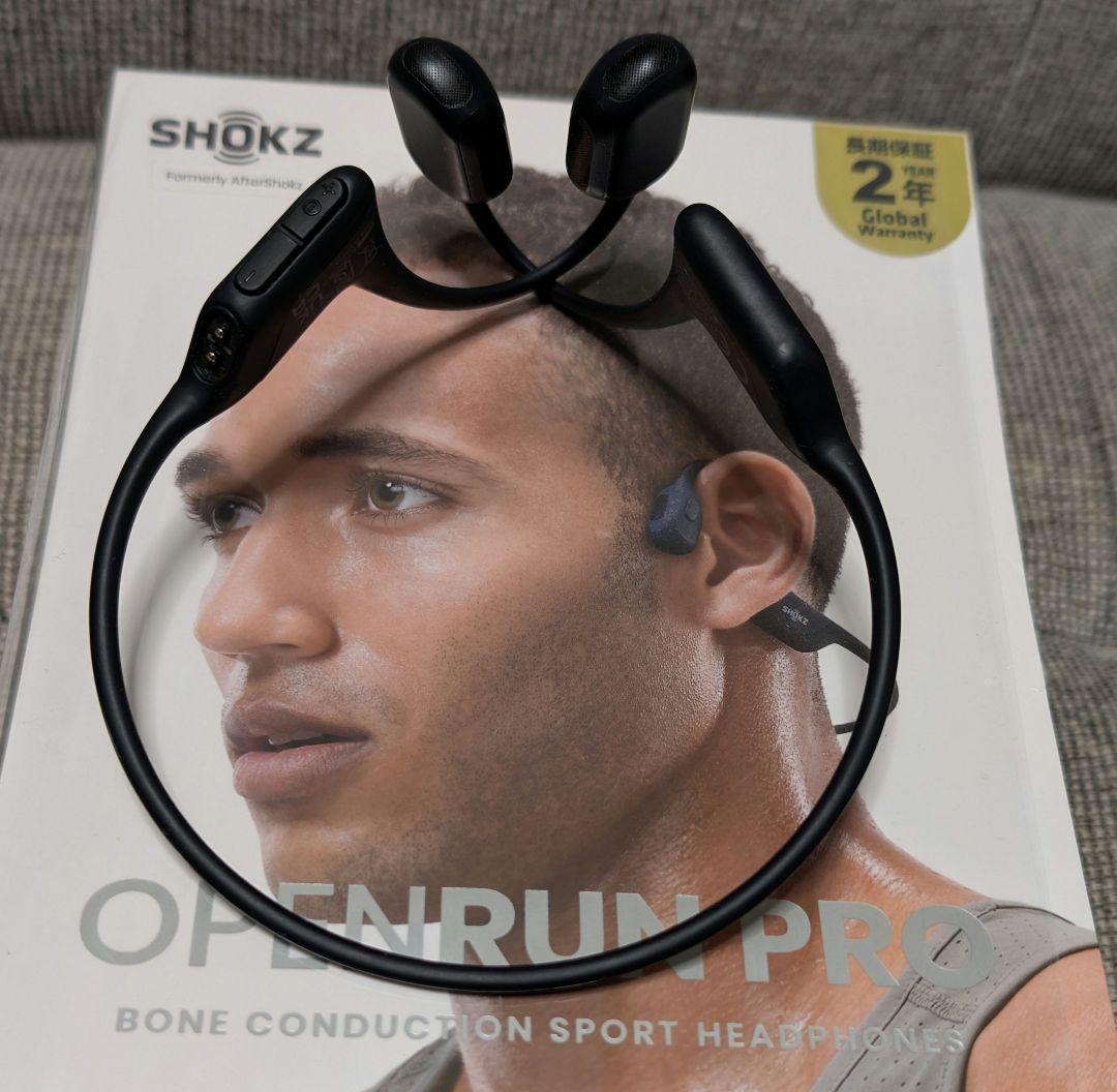 【けいたさん専用】SHOKZ OPENRUN PRO 骨伝導イヤホン