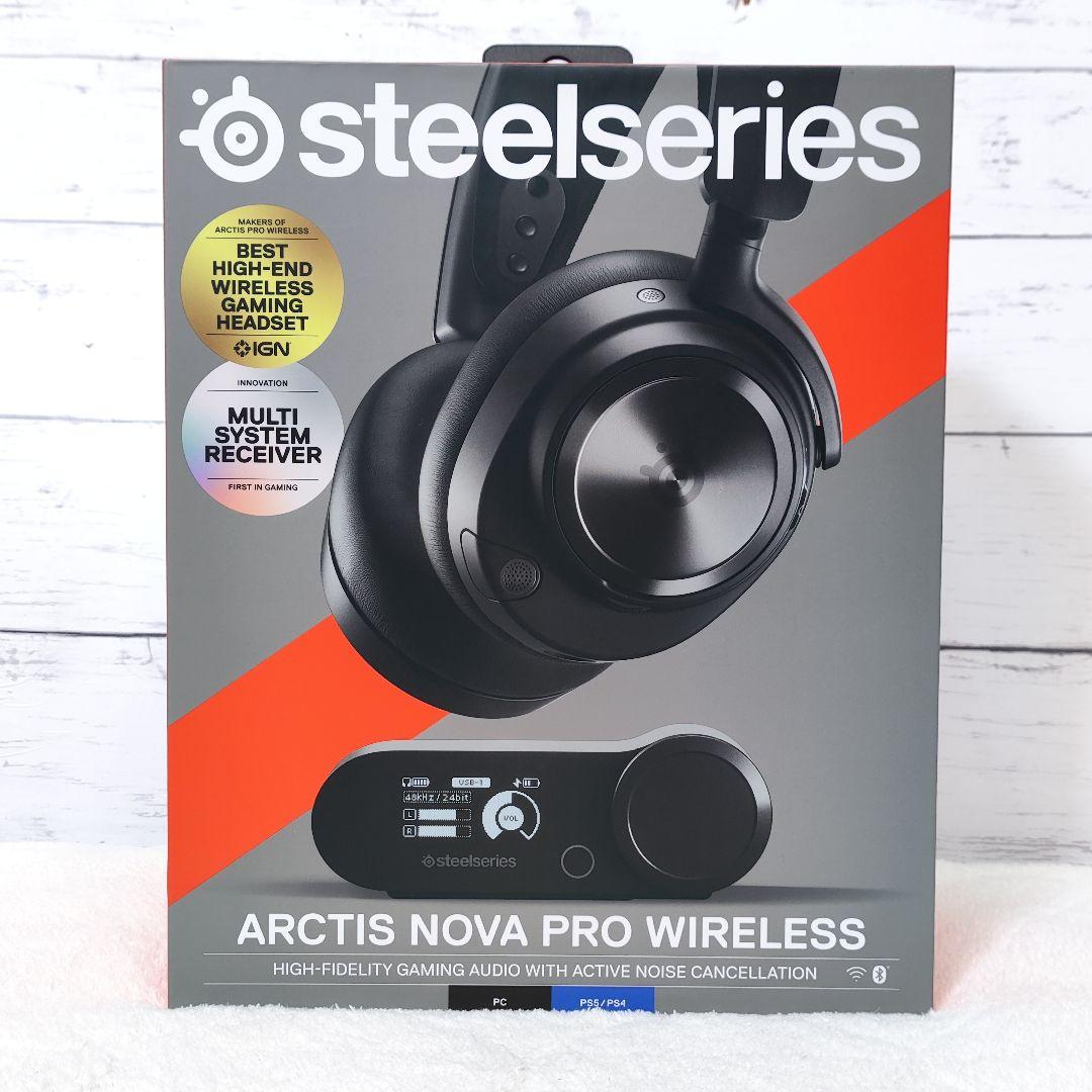 ヘッドホン steel seriese arctis nova pro wireless