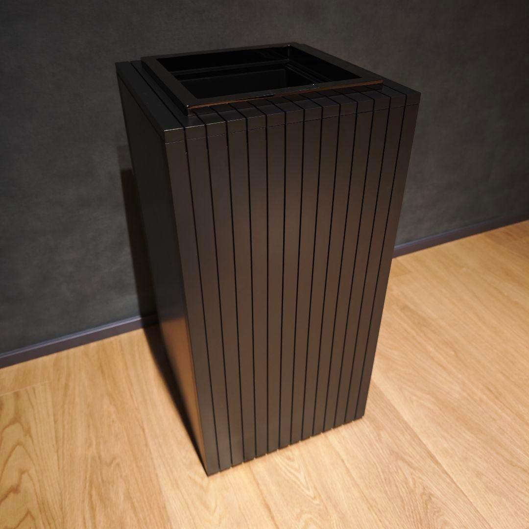 【新品】zita square ジータスクエア　ゴミ箱 ブラック　フィルター2個