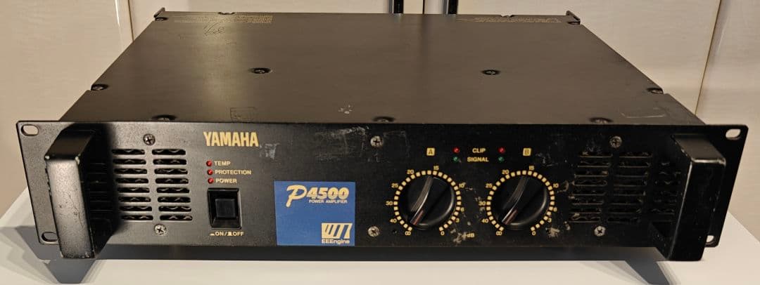 【動作良好】YAMAHA P4500 業務用パワーアンプ 450W+450W