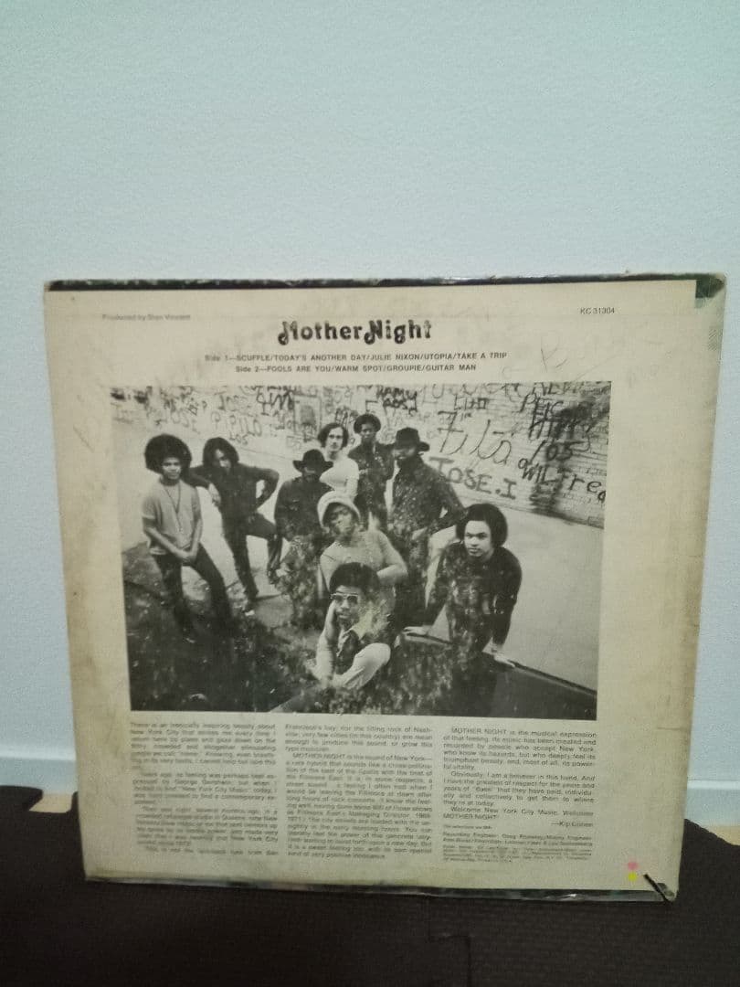 Mother Night　レアグルーヴ　チカーノ　FUNK ファンキーロック