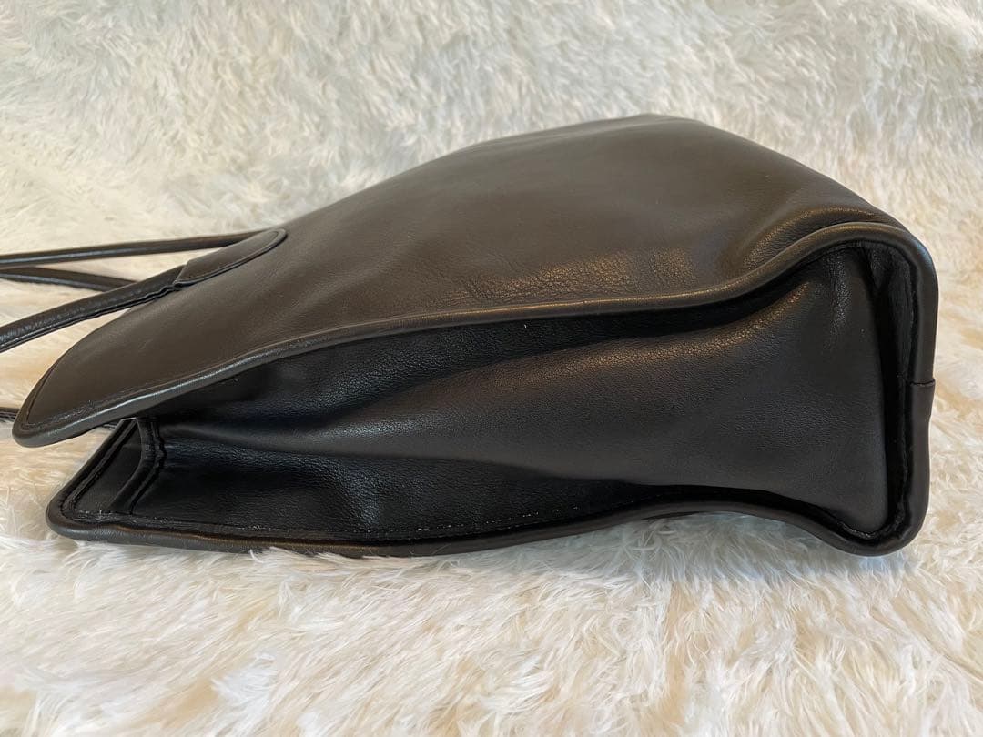 COACH オールドコーチ　トートバッグ　肩掛け　A4収納　黒　7303