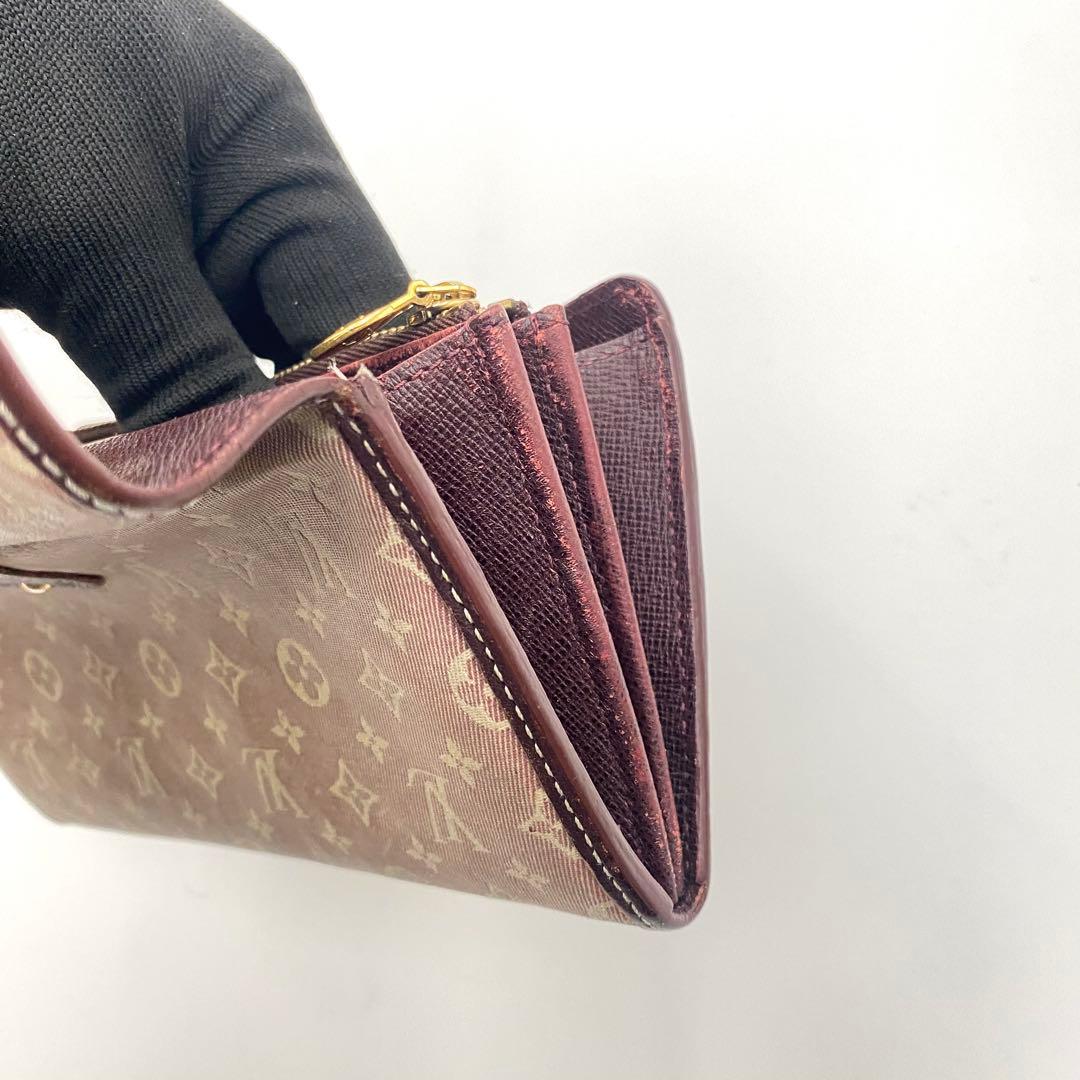 ルイヴィトン モノグラム イディール ポルトフォイユ サラ 長財布 セピア
