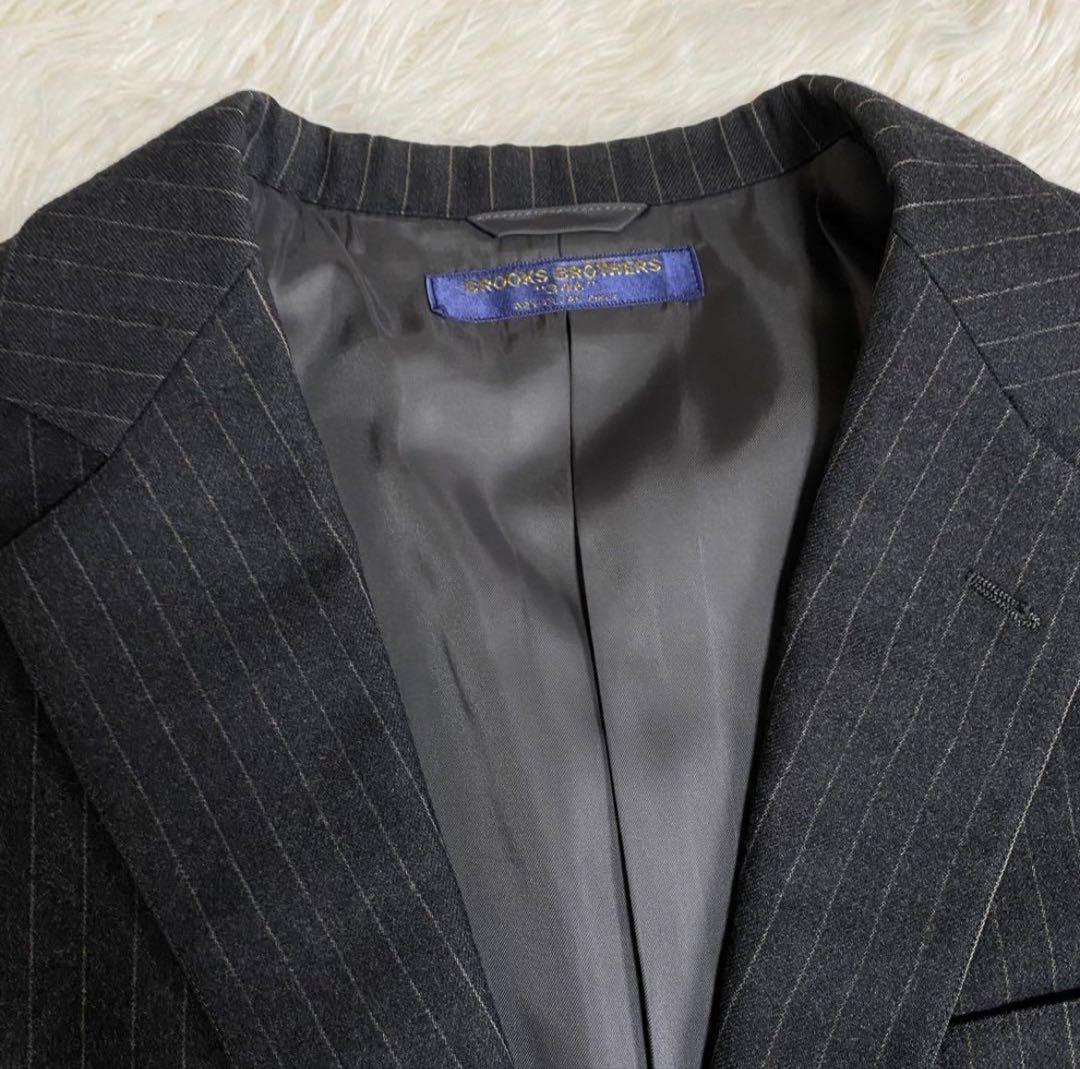 【美品】ブルックスブラザーズ 346 スーツ ダークグレー　AB5